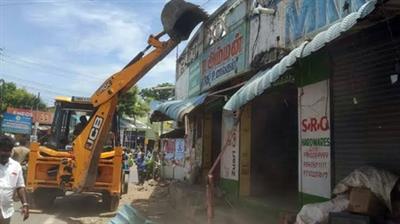 Encroachments along Adyar River in Tamil Nadu bulldozed on Madras HC order
