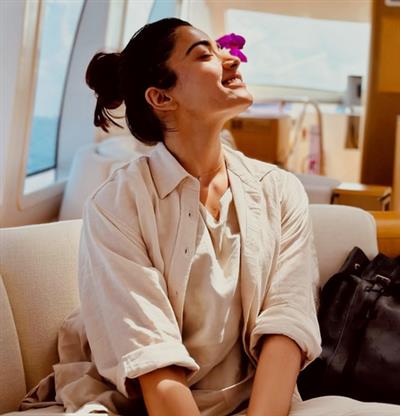 Rashmika Mandanna: The smell of the first rain it's the best