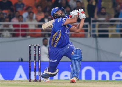 IPL 2025: Rohit Sharma becomes second player to cross 7000-run milestone