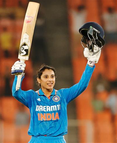 स्मृति मंधाना को मई के लिए ICC महिला प्लेयर ऑफ द मंथ के लिए नामित किया गया