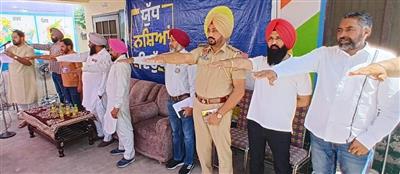 ਨਸ਼ਿਆਂ ਖਿਲਾਫ ਲੜੀ ਜਾ ਰਹੀ ਜੰਗ ਲੋਕਾਂ ਦੇ ਸਹਿਯੋਗ ਨਾਲ ਜਿੱਤੀ ਜਾਵੇਗੀ—ਗੈਰੀ ਬਿੜਿੰਗ