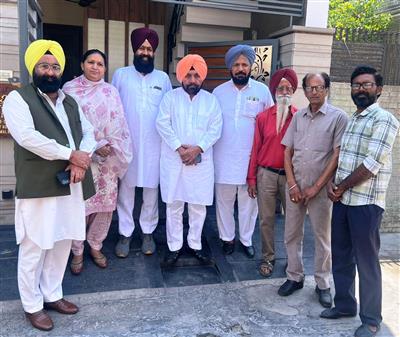 हरचंद सिंह बरसट ने लुधियाना में आप उम्मीदवार संजीव अरोड़ा के लिए किया प्रचार 