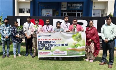 DBU Commemorates World Environment Day with “Ek Ped Maa Ke Naam” Campaign