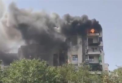 Delhi: Fire in Dwarka residential building; man, 2 children die after jumping from 9th floor