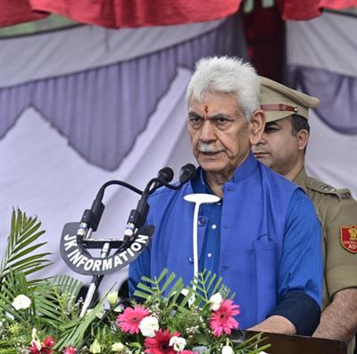 Any terror attack in J&K will be treated as act of war: L-G Manoj Sinha