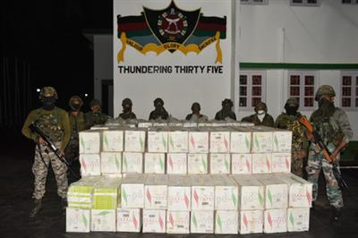 Contraband worth Rs 5.15 crore seized in Tripura, Mizoram; one arrested