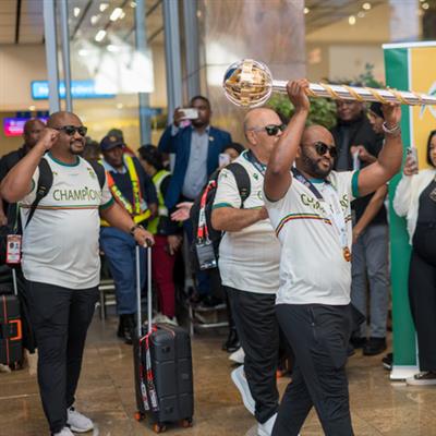 Newly-crowned World Test champion South Africa accorded a rousing welcome at home