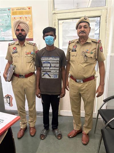 15 ਗ੍ਰਾਮ ਚਿੱਟੇ ਸਣੇ ਬੀਬੀਐੱਮਬੀ ਦੀ ਸਰਕਾਰੀ ਕਲੋਨੀ ਦਾ ਨੌਜਵਾਨ ਪੁਲਿਸ ਅੜਿਕੇ।