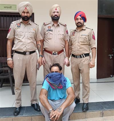 ਸ੍ਰੀ ਚਮਕੌਰ ਸਾਹਿਬ ਪੁਲਿਸ ਨੇ ਇੱਕ ਨੌਜਵਾਨਾਂ ਨੂੰ 10 ਗ੍ਰਾਮ ਨਸ਼ੀਲੇ ਪਾਊਡਰ ਸਮੇਤ ਕੀਤਾ ਗ੍ਰਿਫਤਾਰ
