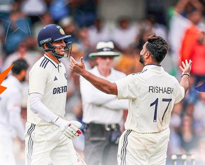 1st Test: Gill hits career-best 147, Pant smashes 134 as India reach 454/7 against England