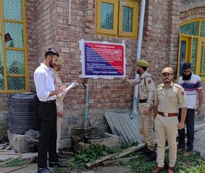 Drug peddler's property valued at Rs 1 crore attached in J&K's Srinagar