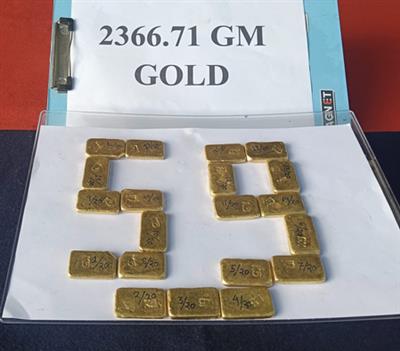 BSF thwarts smuggling bid along India-B'desh border, seizes gold bars valued at Rs 2.31cr