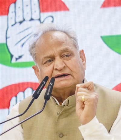 Ashok Gehlot questions Election Commission’s voter list revision ahead of Bihar polls