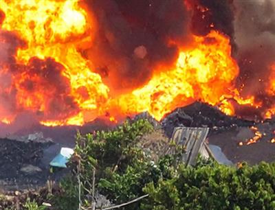 Bihar: Massive fire at Patna’s Saguna Mor, blaze engulfs upscale restaurant