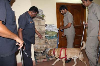 Bomb threats at four places in Hyderabad, searches on