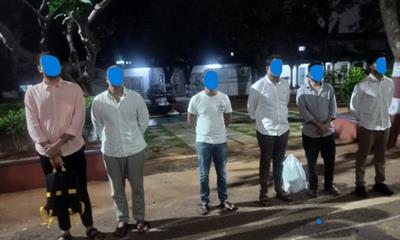 हैदराबाद में ड्रग सप्लाई रैकेट का भंडाफोड़, छह गिरफ्तार