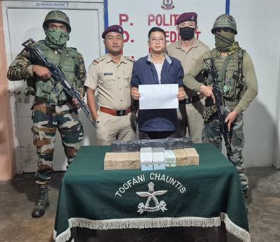 In a major haul, Assam Rifles seize drugs worth Rs 113.36 crore in Mizoram