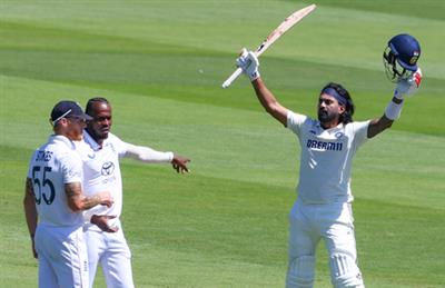 3rd Test: Rahul hits a hundred as India reach 316/5 at tea, trail England by 71 runs