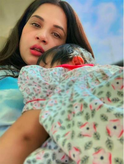 Richa Chadha shares adorable glimpse of holding baby Zuneyra