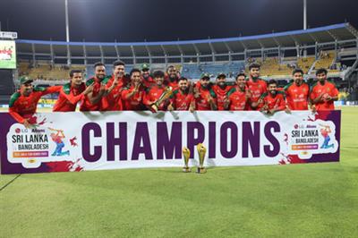 Bangladesh stick with winning combination for T20I series against Pakistan