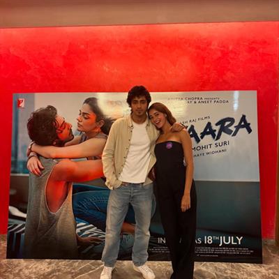Ananya Panday says ‘a star is born’ to debutant Ahaan Panday