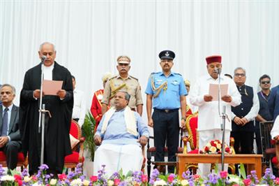 न्यायमूर्ति विभु बाखरू ने कर्नाटक उच्च न्यायालय के मुख्य न्यायाधीश के रूप में शपथ ली