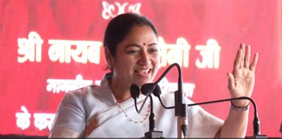 Delhi CM Gupta visits hometown Jind; recalls early struggles and resistance from her mother
