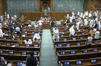 opposition ruckus halts Lok Sabha till Friday, Goa ST representation bill left undiscussed