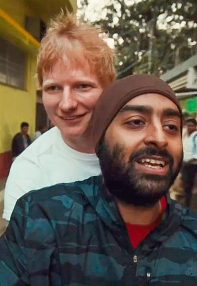 Ed Sheeran 'loves' Arijit Singh’s voice, listens to special version of 'Sapphire' with daughters