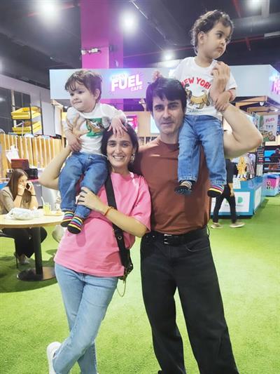 Gautam Rode’s babies Radhya, Raditya turn two-years-old