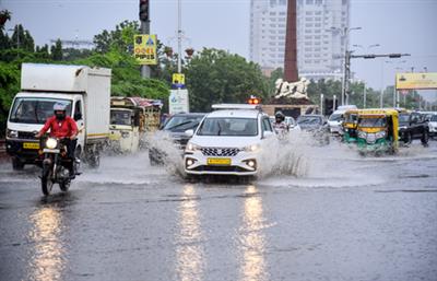 जयपुर में एक दशक में सबसे ज़्यादा एक दिन की बारिश