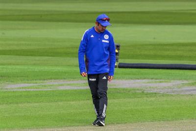 Gautam Gambhir in heated exchange with the Oval Pitch curator ahead of final Test