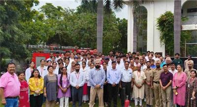 Fire Brigade Mandi Gobindgarh Conducts Mock Drill at Desh Bhagat University’s Ayurveda College