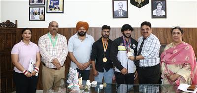 ਦੇਸ਼ ਭਗਤ ਯੂਨੀਵਰਸਿਟੀ ਦੇ ਵਿਦਿਆਰਥੀ ਦੀ ਏਸ਼ੀਅਨ ਪਾਵਰਲਿਫਟਿੰਗ ਚੈਂਪੀਅਨਸ਼ਿਪ ਵਿੱਚ ਭਾਰਤ ਦੀ ਨੁਮਾਇੰਦਗੀ ਲਈ ਚੋਣ