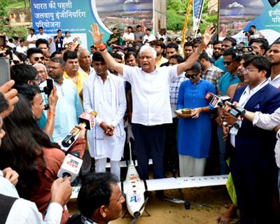 राजस्थान में भारत का पहला ड्रोन-आधारित क्लाउड सीडिंग अभियान शुरू