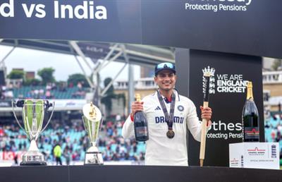 Yuvraj hails Gill’s rich vein of form in India’s drawn Test series against England