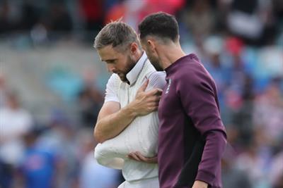 Chris Woakes provides a positive update on his shoulder injury ahead of the Ashes