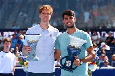 Alcaraz takes first Cincinnati title after Sinner retires
