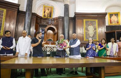 उपराष्ट्रपति पद के उम्मीदवार बी. सुदर्शन रेड्डी के लिए विपक्ष की एकजुटता