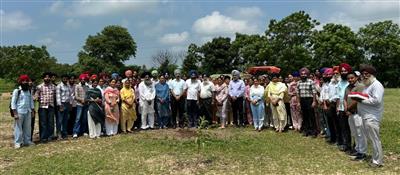 Plantation Drive at Guru Gobind Singh Baag of Sri Guru Granth Sahib World University