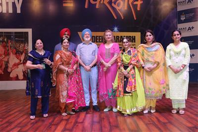 Desh Bhagat University Celebrates Teej Festival with Grandeur During Deeksharambh Induction Programme