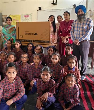 “ਅਨਮੋਲ ਮੁਸਕਾਨ ਚੈਰੀਟੇਬਲ ਟਰਸਟ ਵੱਲੋਂ ਬੱਚਿਆਂ ਦੀ ਡਿਜੀਟਲ ਸਿੱਖਿਆ ਲਈ ਵੱਡਾ ਉਪਰਾਲਾ”