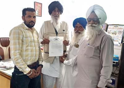 Dharam Singh Kalaur Appointed Member of Political Affairs Committee: Tiwana