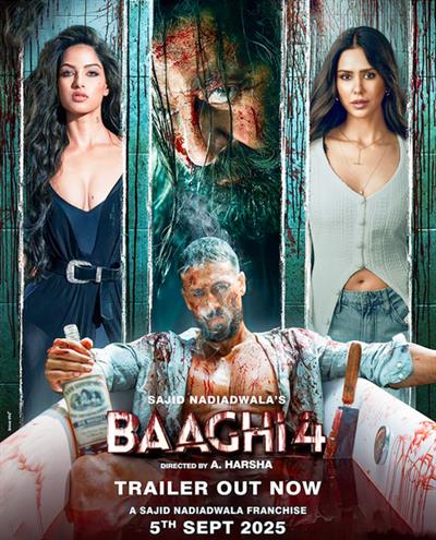 Tiger Shroff’s ‘Baaghi 4’ trailer unleashes rage