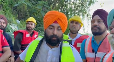 Bhakra Dam water level starts falling, says Punjab minister
