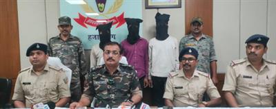 हज़ारीबाग में पेट्रोल पंप लूट की कोशिश नाकाम, गिरोह के तीन सदस्य गिरफ्तार; हथियार और लूटी हुई नकदी बरामद