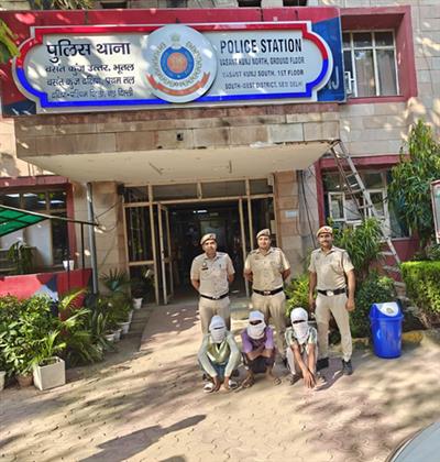 अंधे डकैती का मामला सुलझा: दिल्ली पुलिस ने 48 घंटों के भीतर तीन आरोपियों को किया गिरफ्तार
