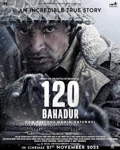 फरहान अख्तर अभिनीत '120 बहादुर' के निर्देशक ने फिल्म की पूरी कहानी का विश्लेषण किया