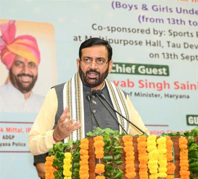 Players should set a goal of winning medals at Olympics, says Haryana CM