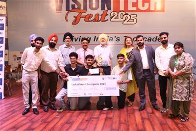 PCTE Badowal, Ludhiana Clinches 1st Prize at DBU Vision Tech Fest 2025